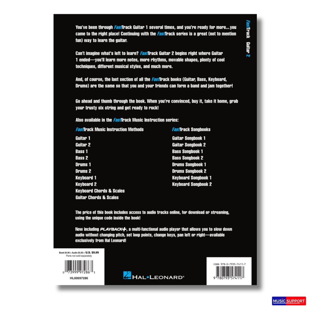 หนังสือเรียนกีตาร์ Fast Track Guitar Method Book 2
