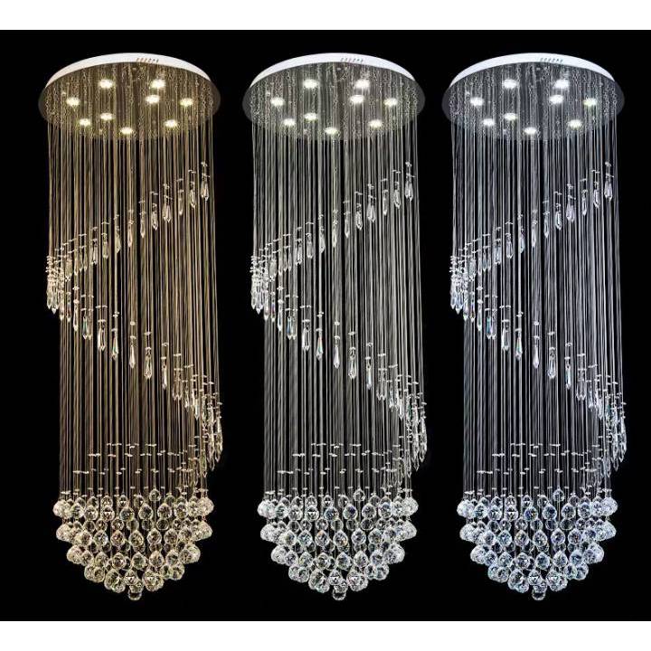 CT195A162 SOTMIA โคมระย้า โคมไฟพวงองุ่น ไฟติดโถงบรรได