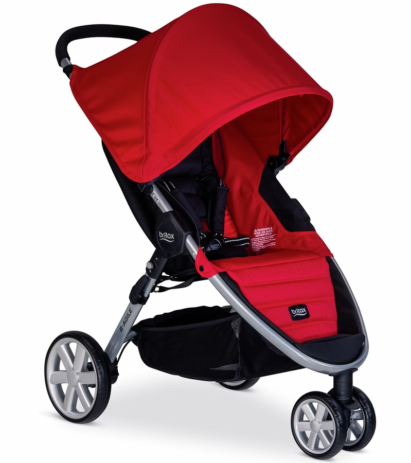 Britax B-Agile Stroller, Red รถเข็นเด็ก