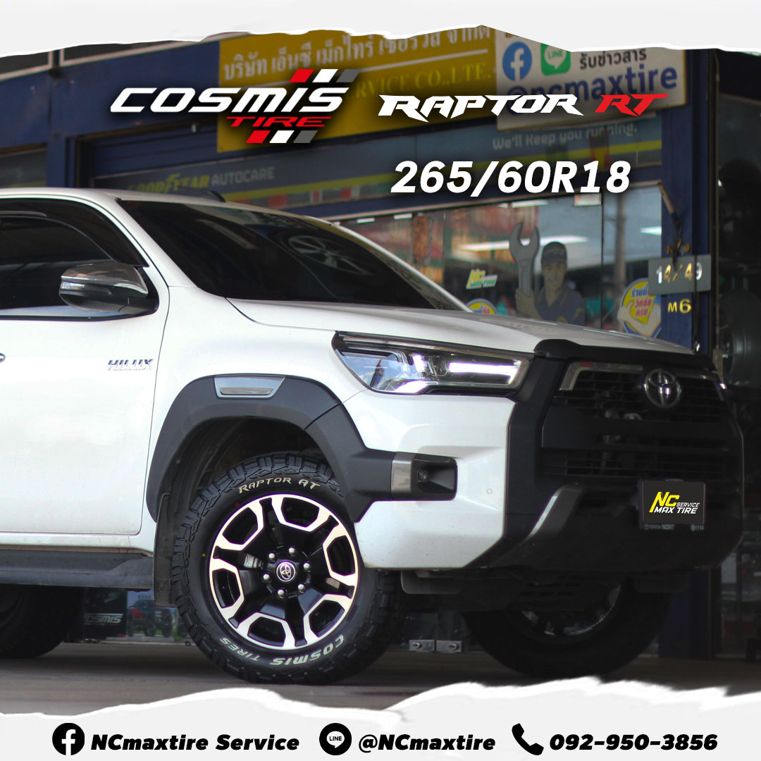 Cosmis / Raptor / AT / ยางรถยนต์ / 265/60R18