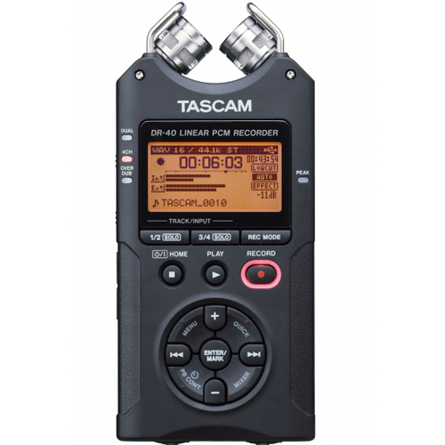 เครื่องบันทึกเสียง Tascam DR-40 V2