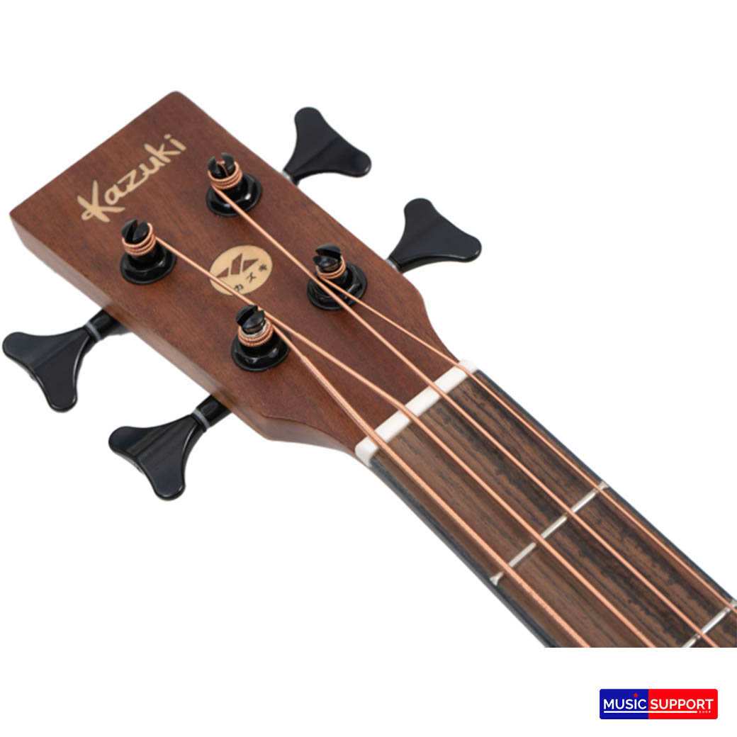 Kazuki Acoustic Electric Bass เบสโปร่งไฟฟ้า Top Solid รุ่น SOUL ABASS + กระเป๋า