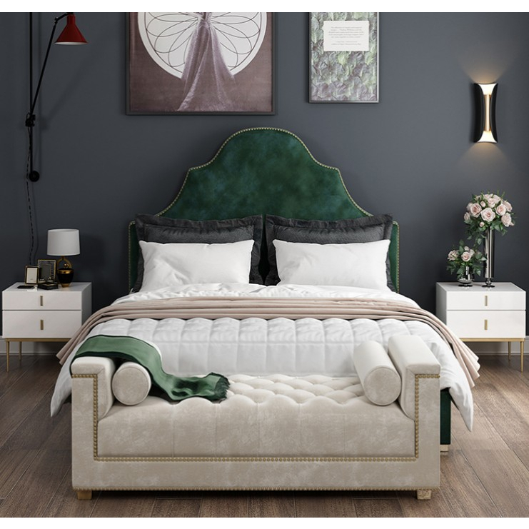 CT172D073 ZEITAKU โซฟาปลายเตียง โซฟายาว โซฟาห้องนอน โซฟาผ้า