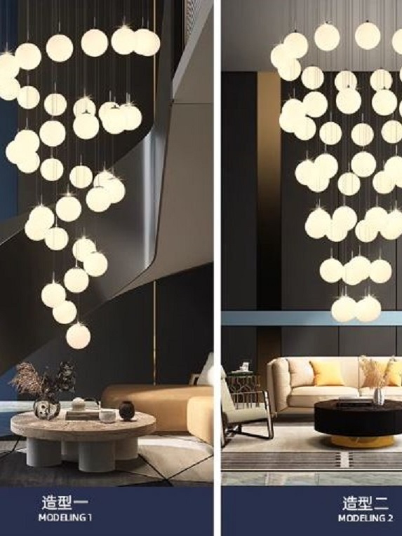 CT206A239 SOTMIA chandelier โคมไฟระย้าโมเดิร์น โคมไฟห้องนั่งเล่น Nordic