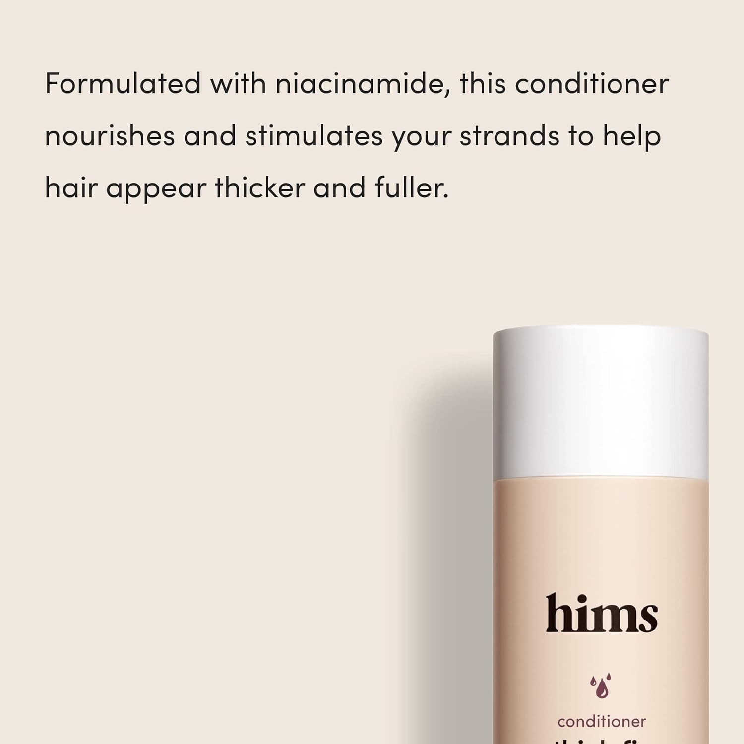 hims Thick Fix Thickening Conditioner ครีมนวดสำหรับผมบาง ผมทำสี และผมเส้นเล็กเพื่อให้ผมดูหนาขึ้น