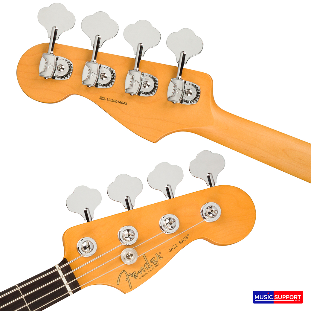 เบสไฟฟ้า Fender American Professional II Jazz Bass® RW Olympic White