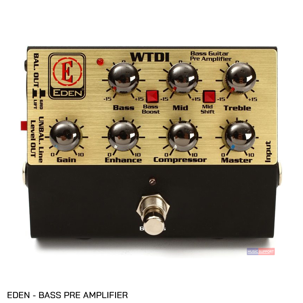 EDEN WTDI BASS Pre Amplifier เอฟเฟคเบสไฟฟ้า