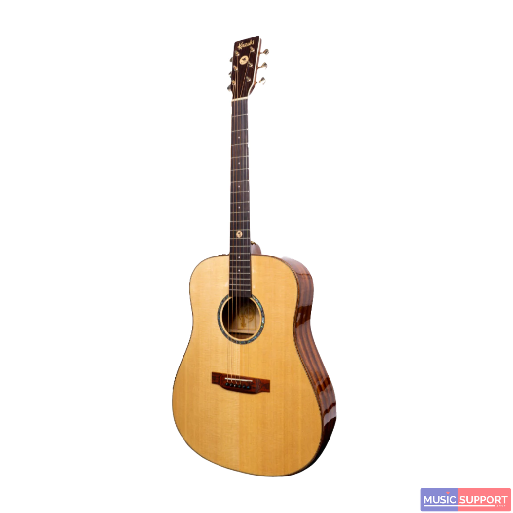 Kazuki โปร่ง 41" All Solid รุ่น All SOUL-D คอเต็ม