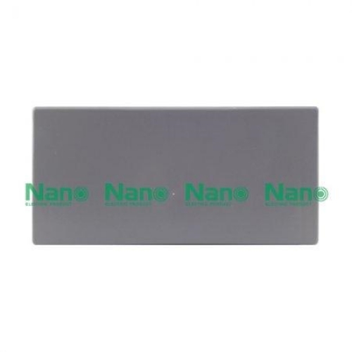 NANO Electric® NANO-102CG ตู้กันน้ำพลาสติก มีหลังคา ฝาใส ขนาด 11.50x13x6 นิ้ว (290 x 328 x 160 mm) สีเทา