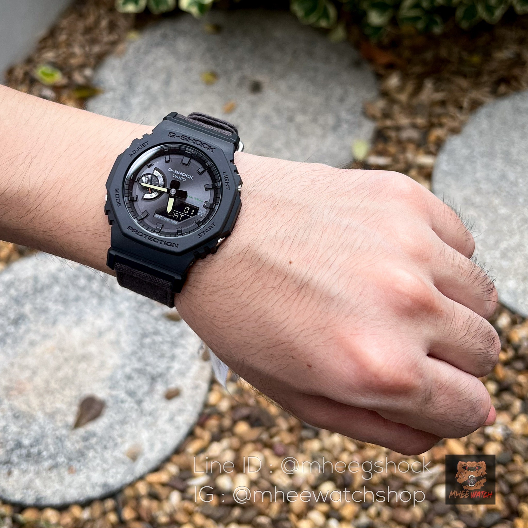 G-SHOCK Ga-B2100CT-1a5 Bluetooth Solar Cordura Nylon Strap 