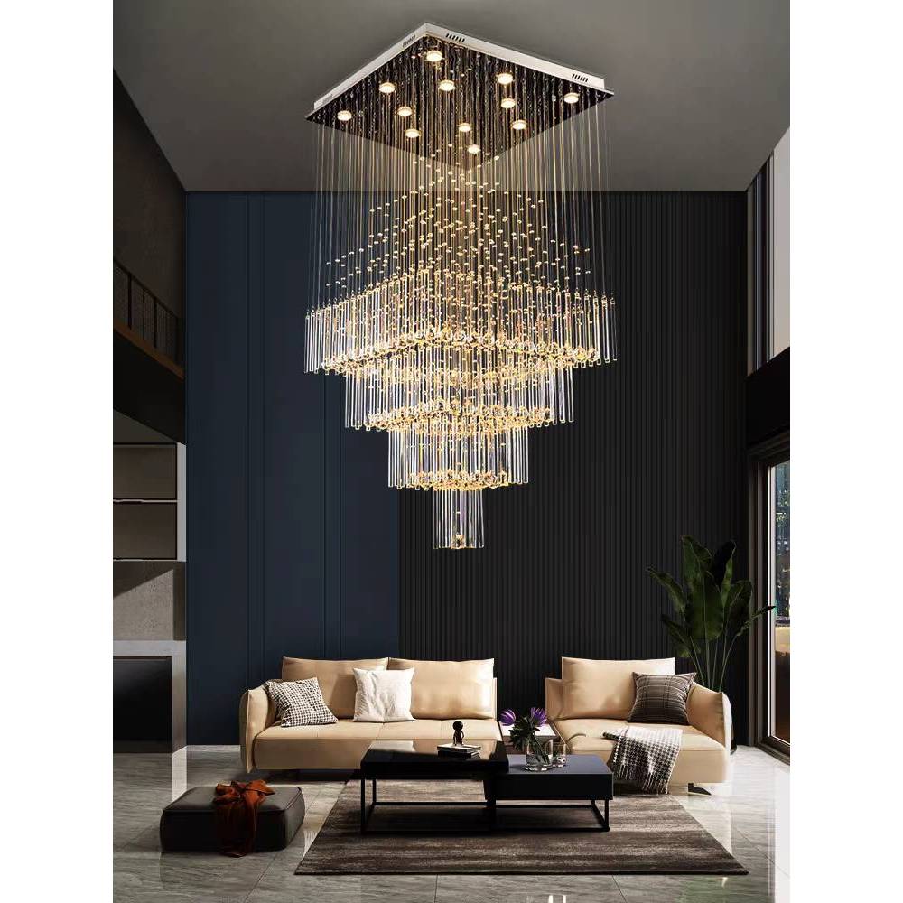 CT195A168 SOTMIA โคมระย้า โคมไฟระย้าโถงบรรได Chandelier แชนเดอเรียยาว