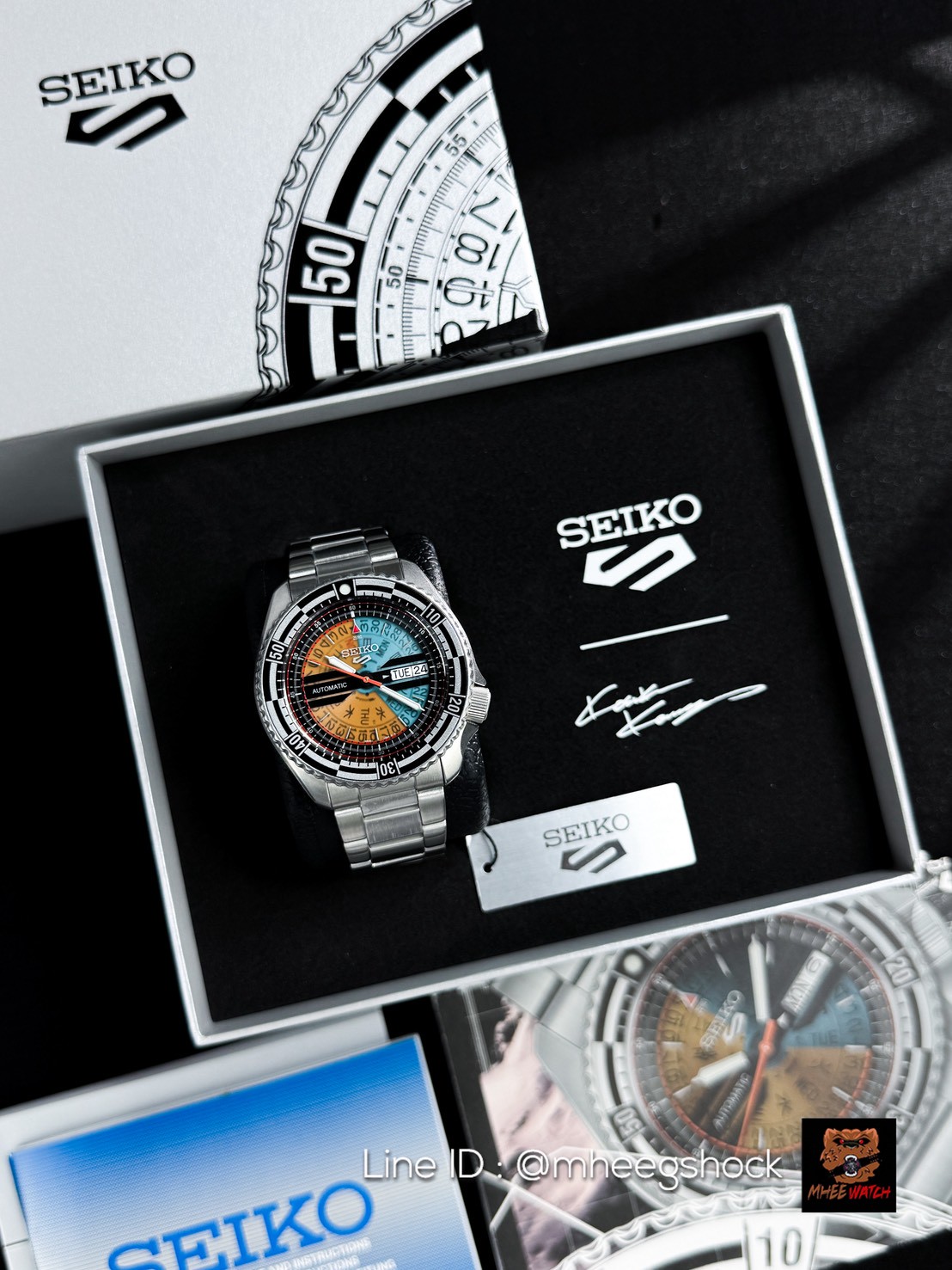 Seiko 5 Sports Kosuke Kawamura Limited Edition Super Rare item 3000เรือนในโลก รุ่น SRPJ41K1
