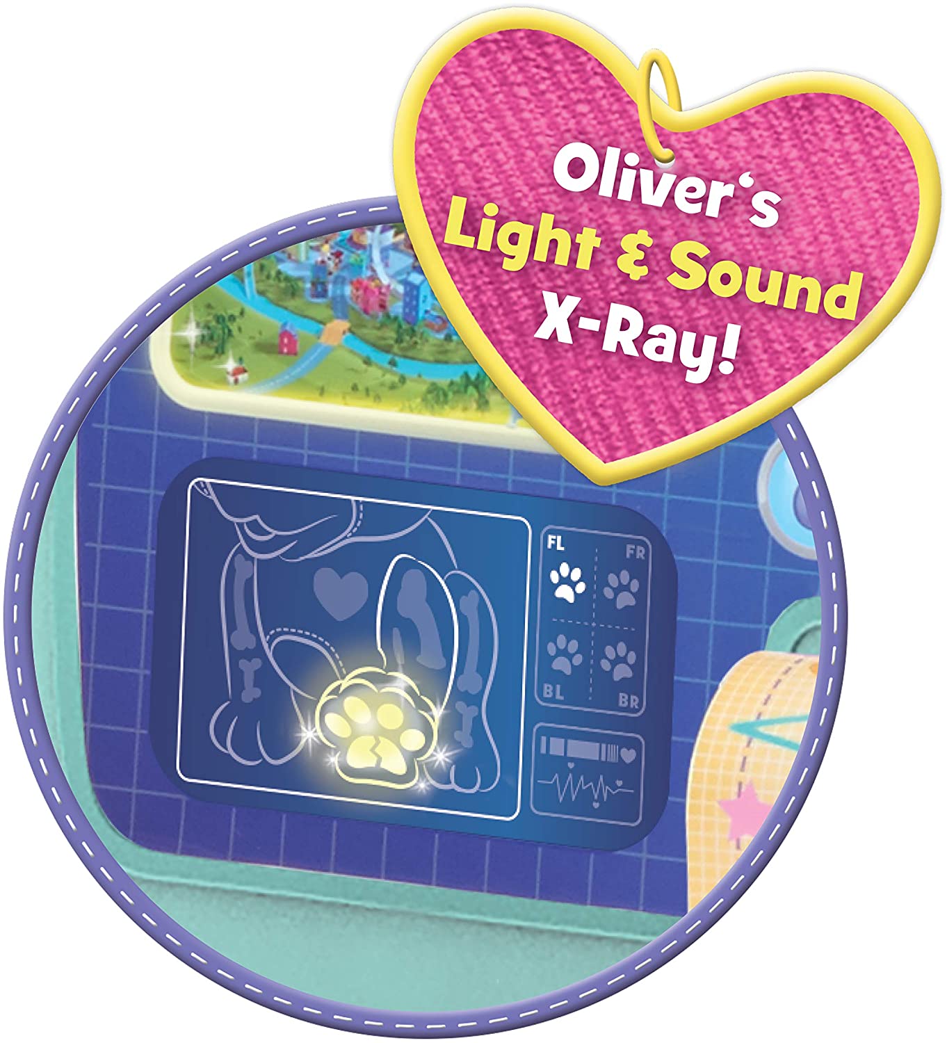 Doc McStuffins Pet Rescue Mobile Playset ของเล่นเด็กสัตวแพทย์