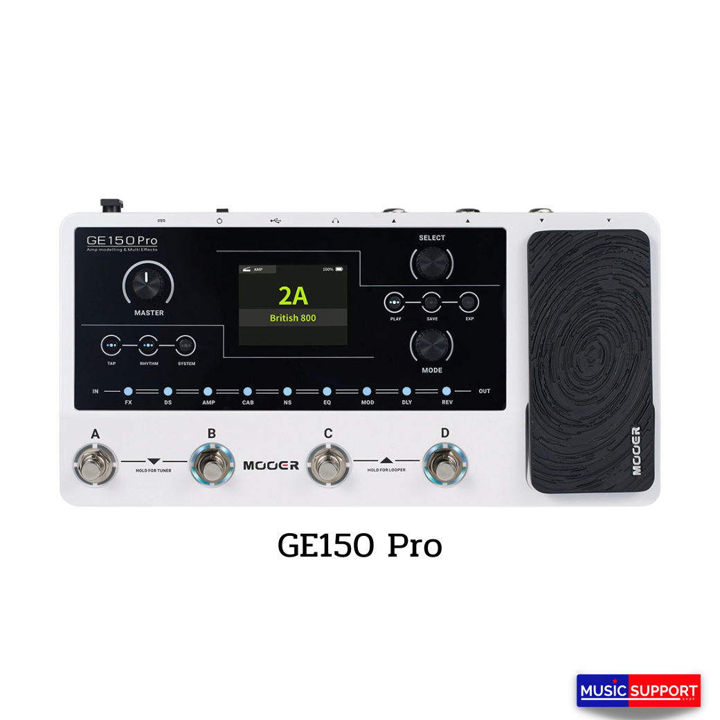 Mooer GE150 Pro/Pro Li มัลติเอฟเฟค