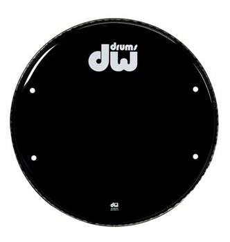 หนังกลอง DW Drum 20 Inch Gloss Black Bass Drum Head