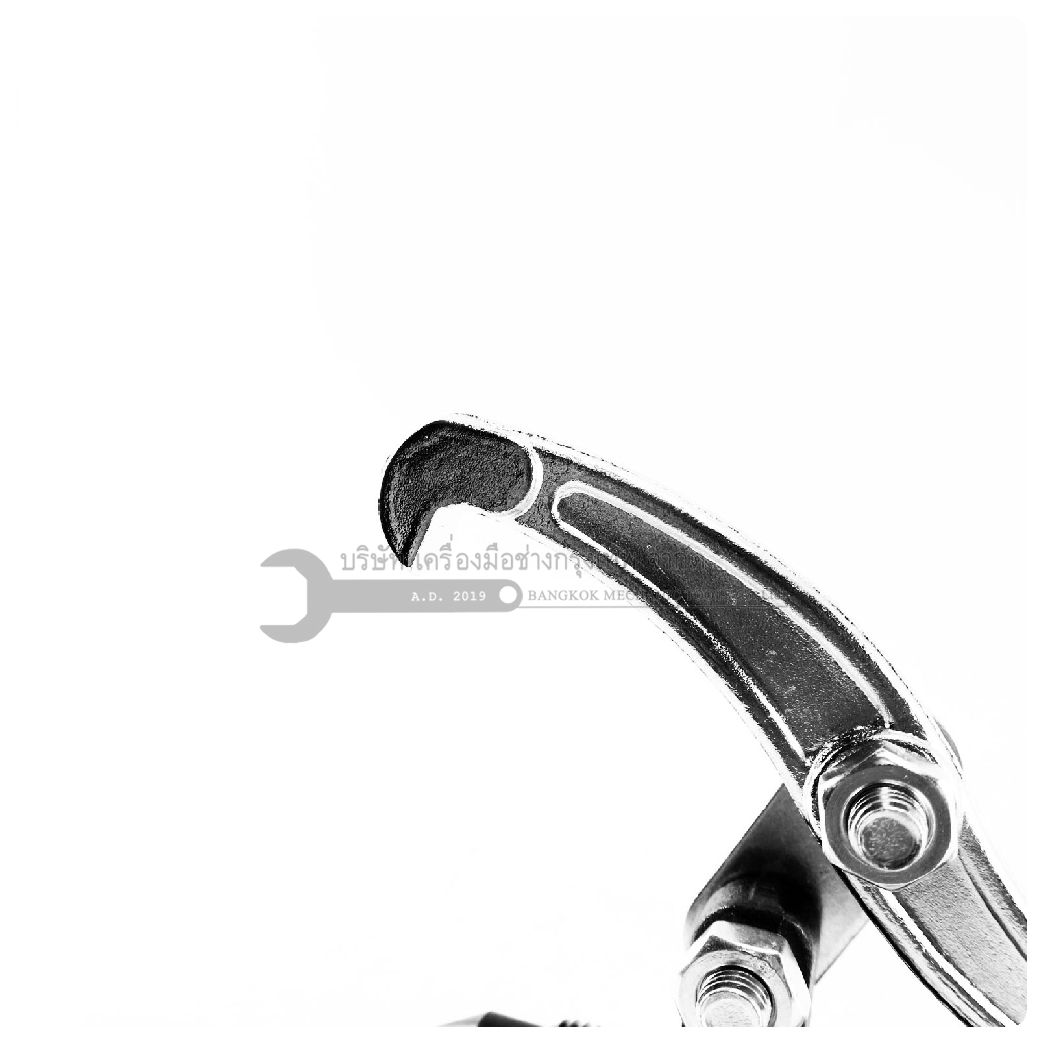 OKURA เหล็กดูดมูเล่ย์ เหล็กดูด3ขา 4นิ้ว รุ่น E-OK-TJP-04