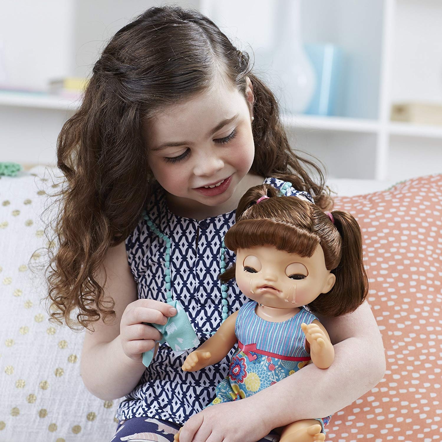 พร้อมส่ง Baby Alive Sweet Tears Baby,Brunette ตุ๊กตาเด็กร้องไห้