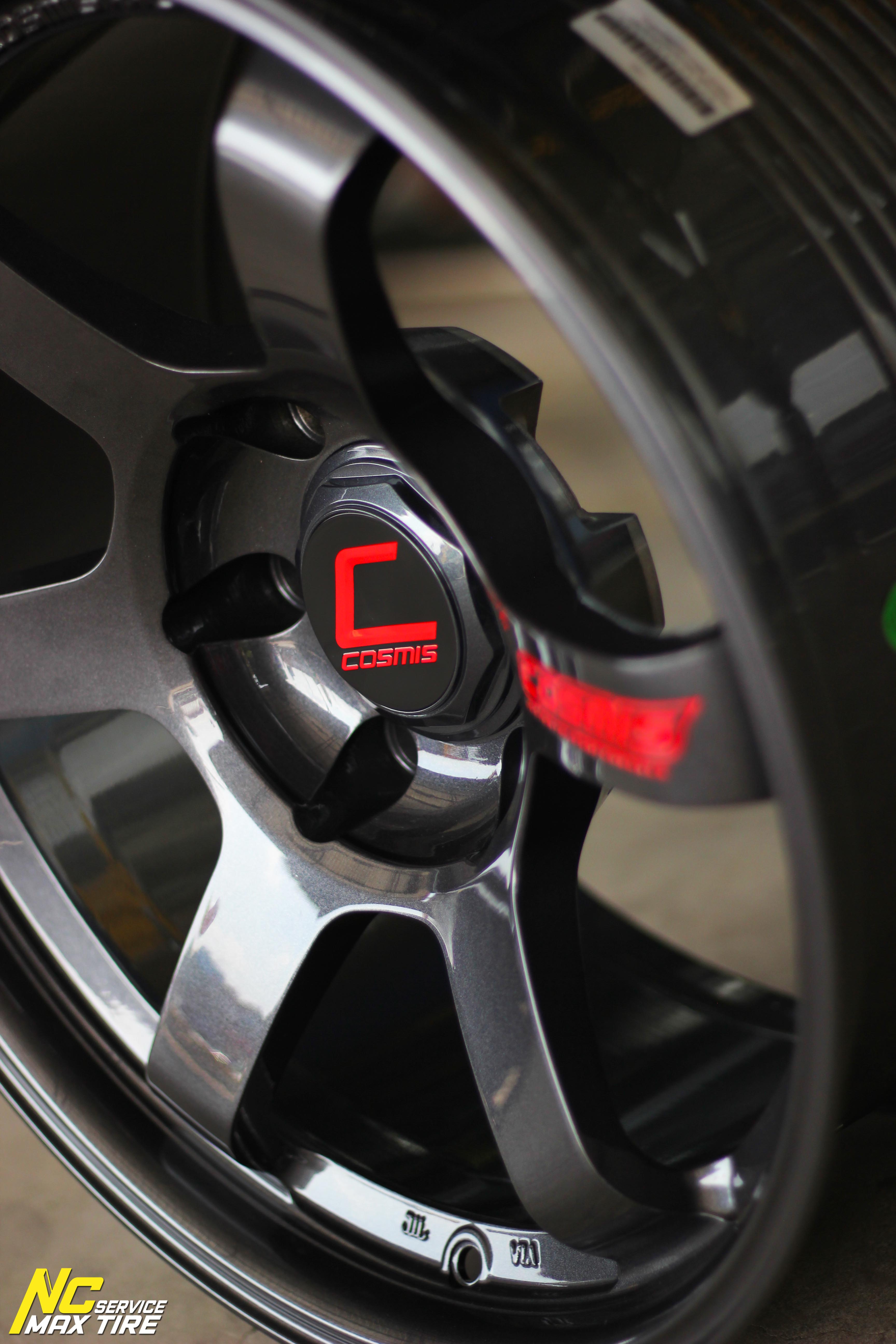 ล้อแม็กขอบ18 / Cosmis / RG-06SR / เทากันเงา / สำหรับรถกระบะ / 18×9.0 6H139.7 ET0 / SUV PPV / NC