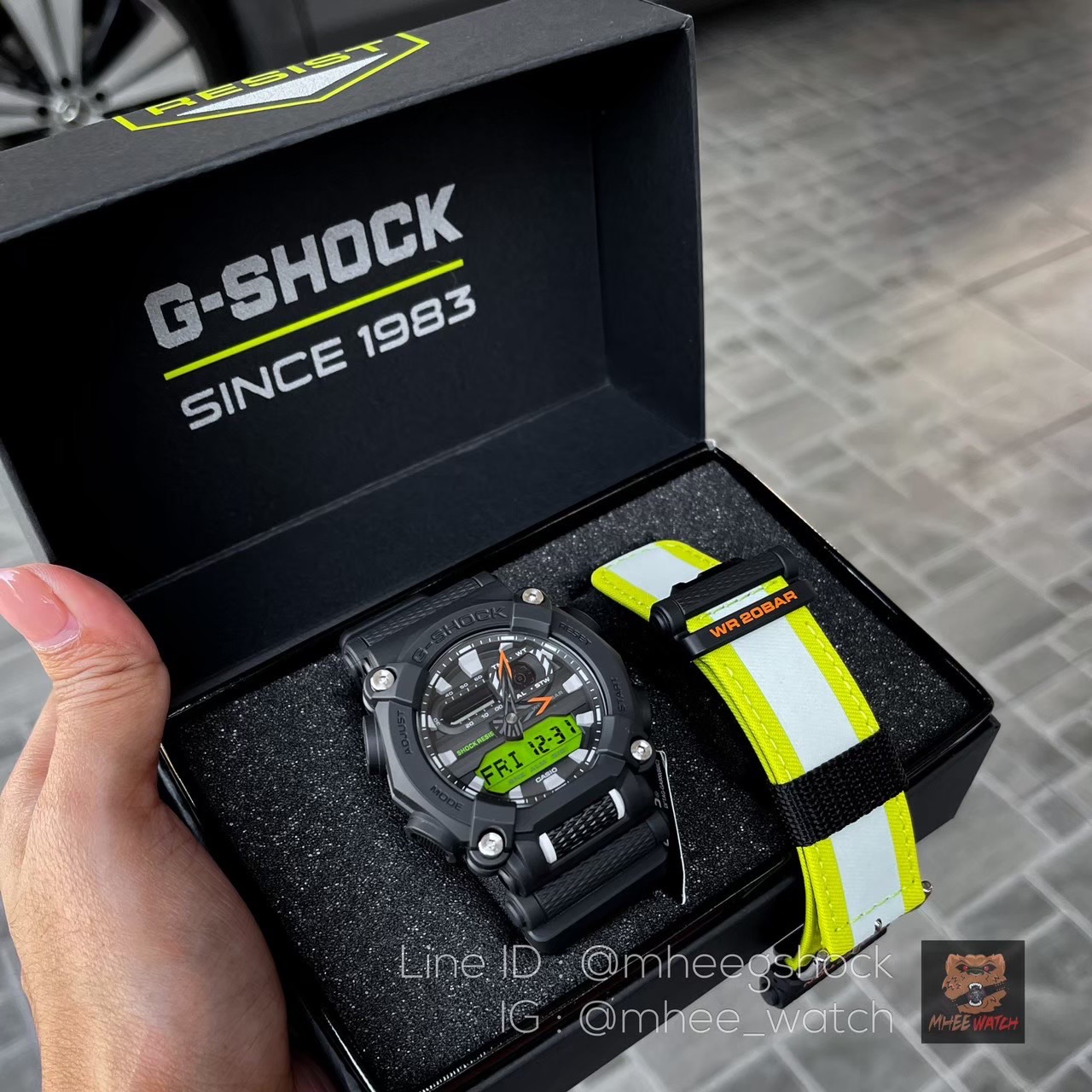 G-Shock GA-900E-1A3 Special Set พร้อมสายเปลี่ยน ของแท้100% ประกัน1ปี
