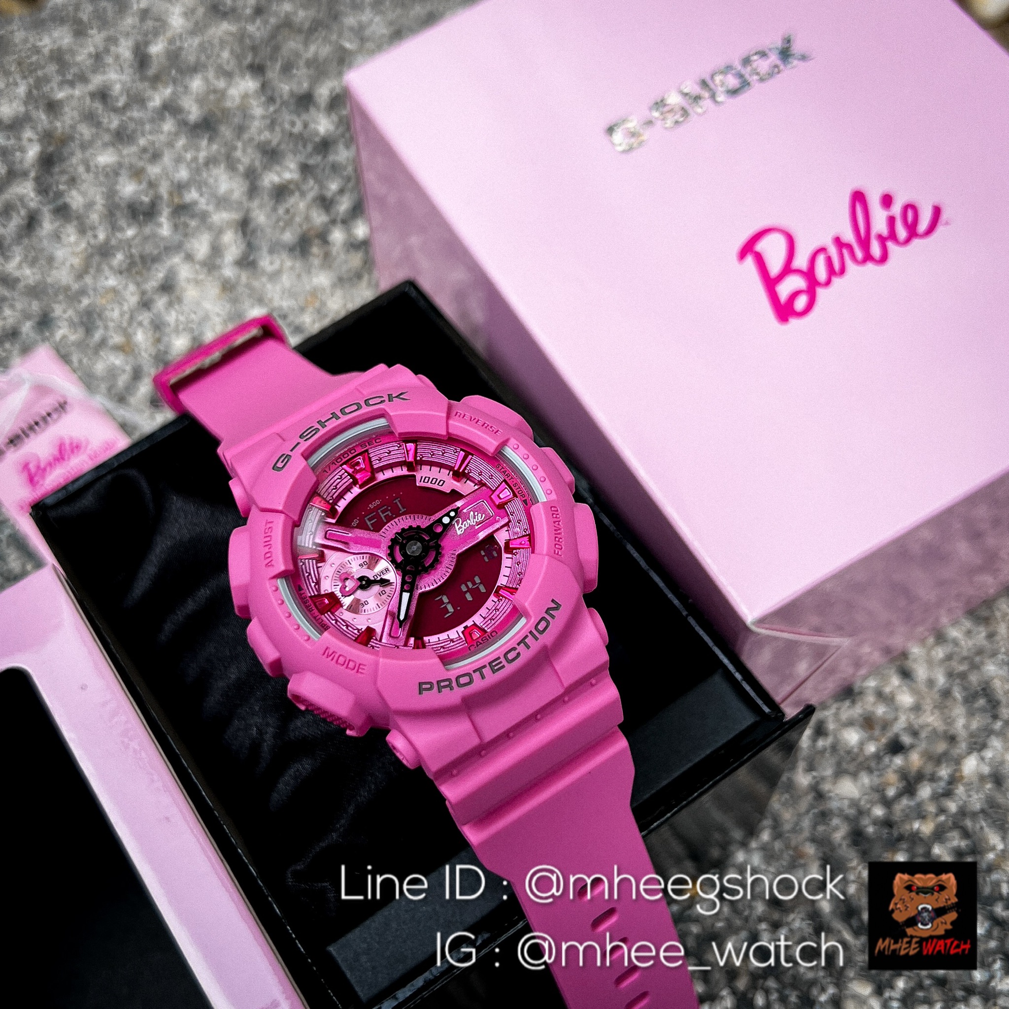 G-Shock Mini Limited Barbie X Casio G-SHOCK Pink Edition GMA-S110BE-4A