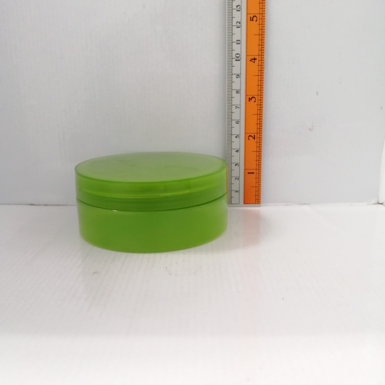 กระปุกพลาสติก ขนาด150กรัม สูง3.9cm กว้าง9cm รุ่น k0224 สีเขียวธรรมชาติ กระปุกธรรมชาติ กระปุกใส่สครับ สีสวย ราคาถูก พร้อมส่ง