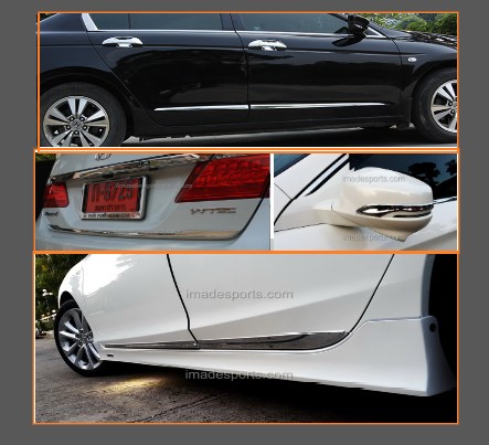 คิ้วตกแต่งภายนอก Elegance Style Accord G9
