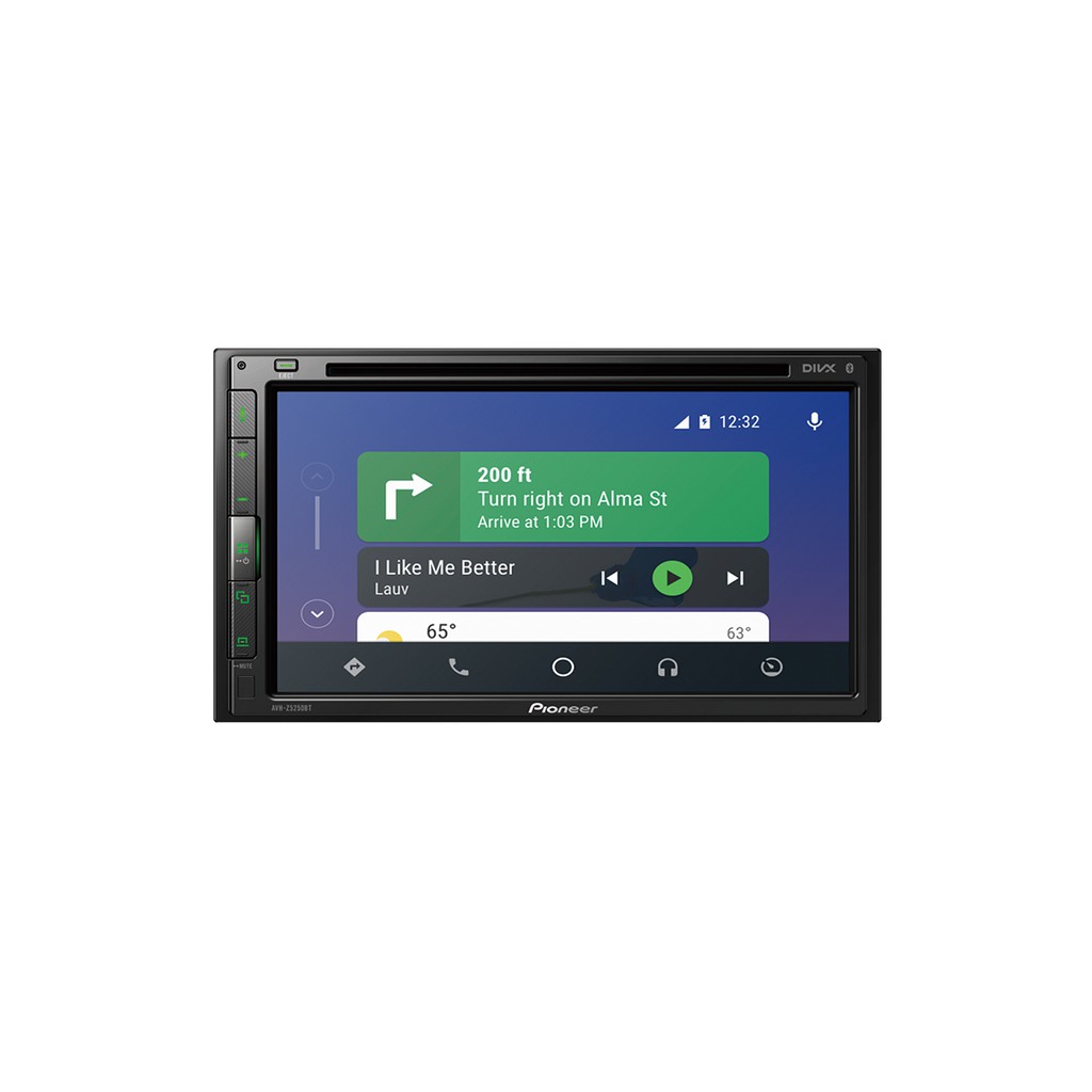 Pioneer AVH-Z5250BT เครื่องเล่นติดรถยนต์ 2-DIN น้าจอทัชสกรีน Resistive ขนาด 6.8 นิ้ว