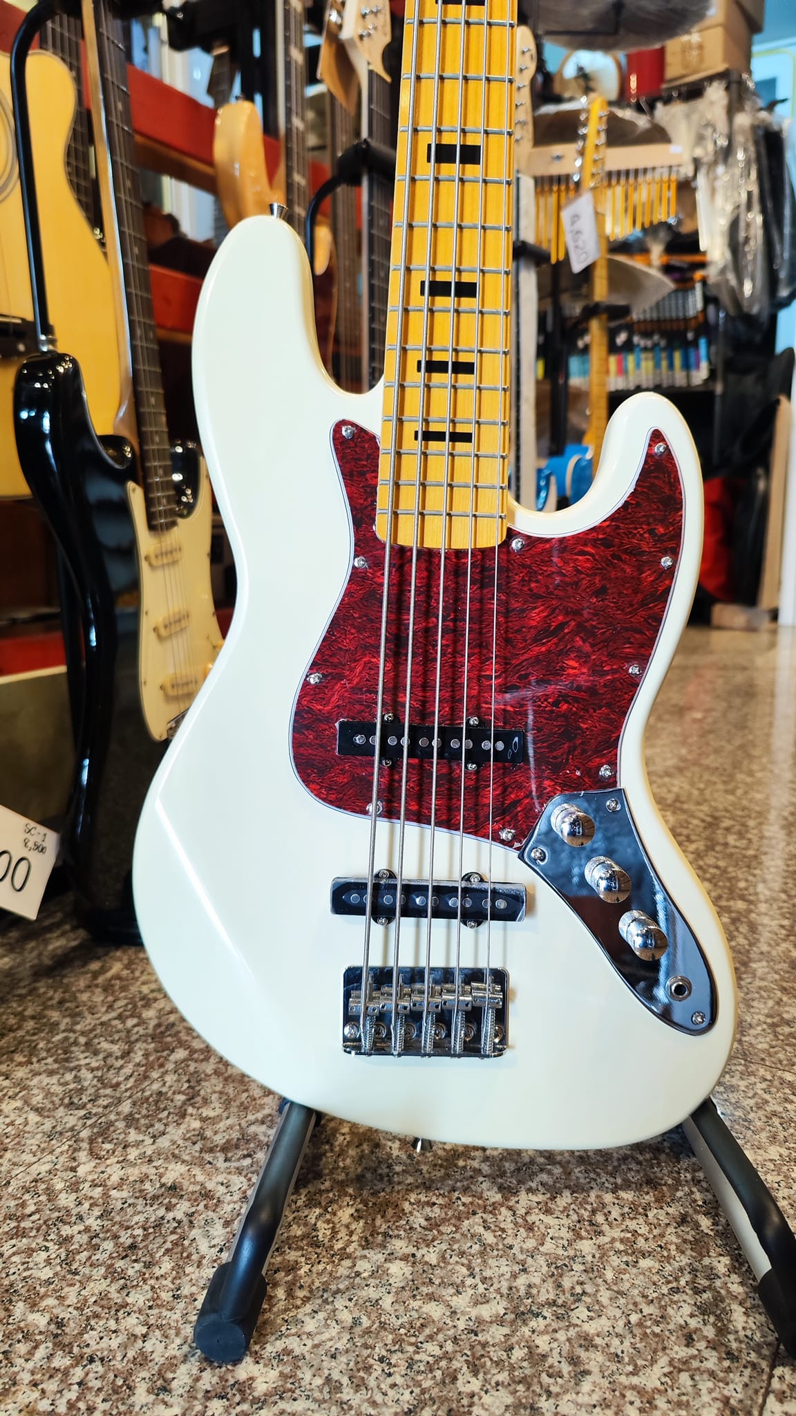 เบสไฟฟ้า STORM รุ่น S-JB5BS-300 WH