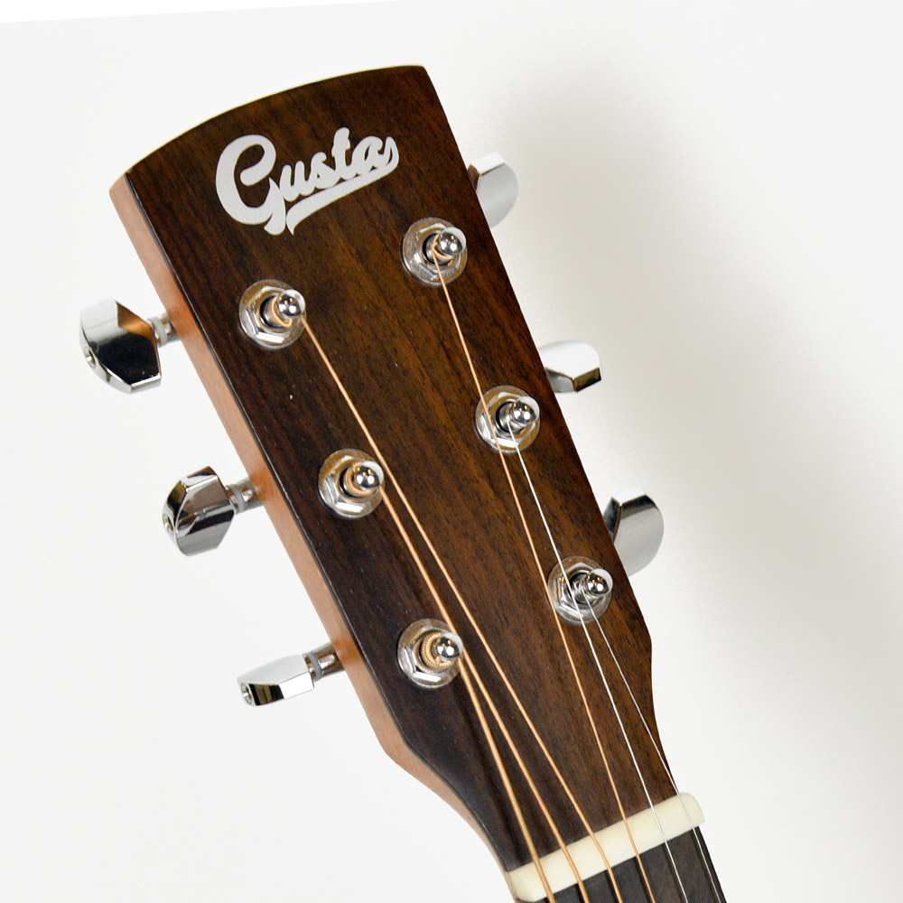 Gusta SDM5C กีตาร์โปร่งไม้หน้าแท้ Top Solid