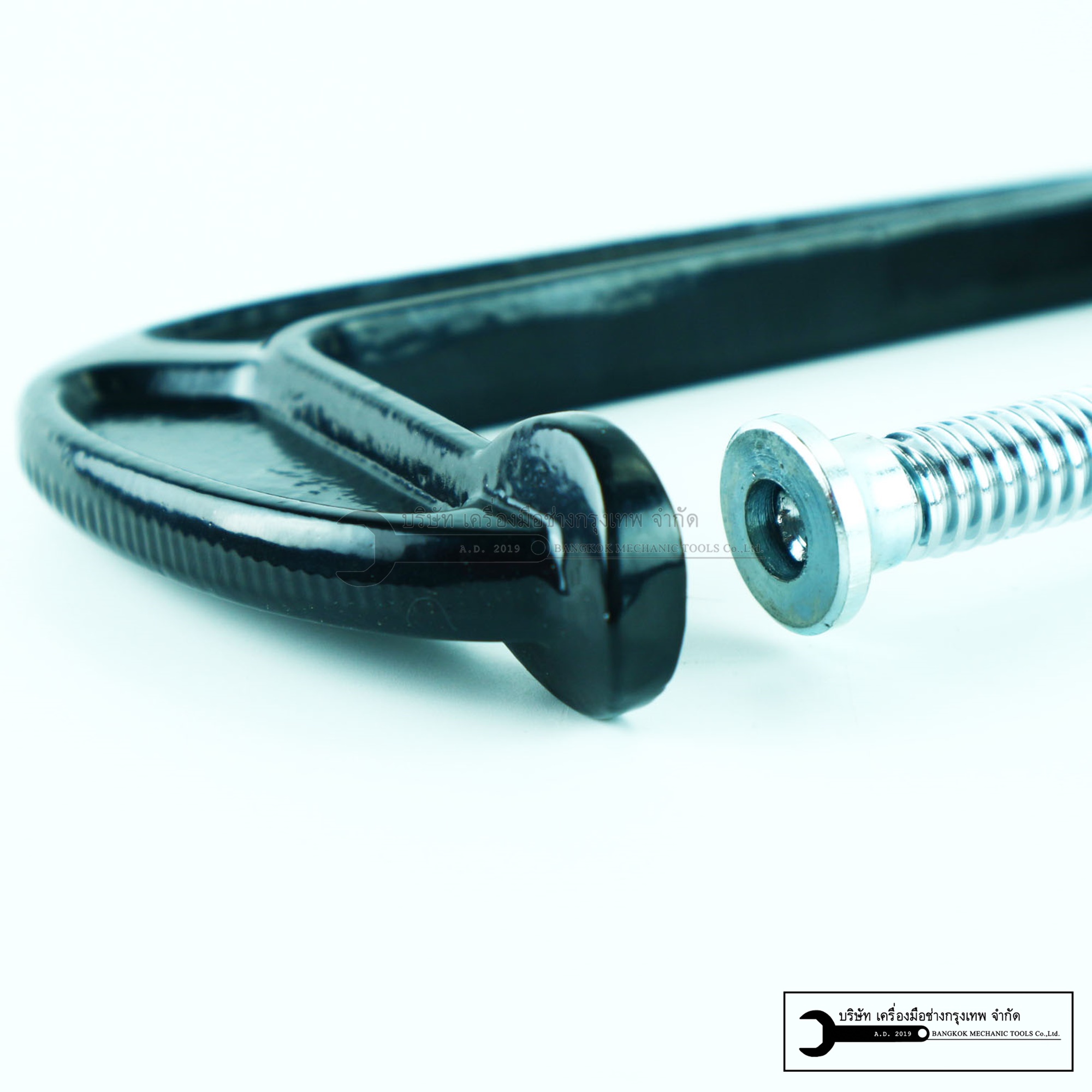 SOLO ซีแคมป์ 8นิ้ว ตัวซี เหล็กจับชิ้นงาน รุ่นงานหนัก C-CLAMP