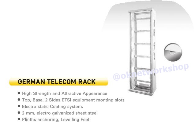 G0-61942 19” GERMAN Telecom Rack 42U