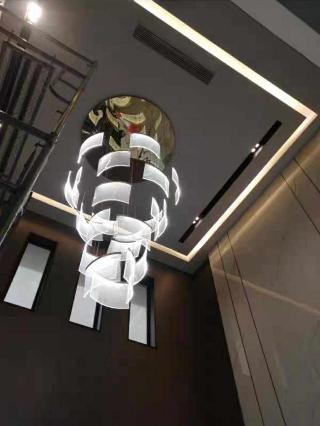 CT206A245 SOTMIA chandelier โคมไฟระย้าโมเดิร์น โคมไฟโถงบรรได Nordic Light