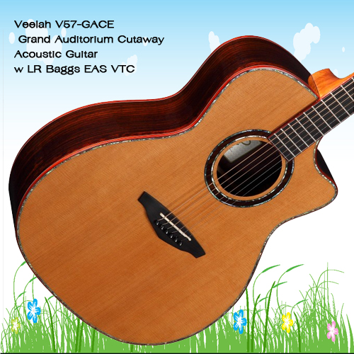 Veelah V57-GACE กีตาร์โปร่งไฟฟ้า