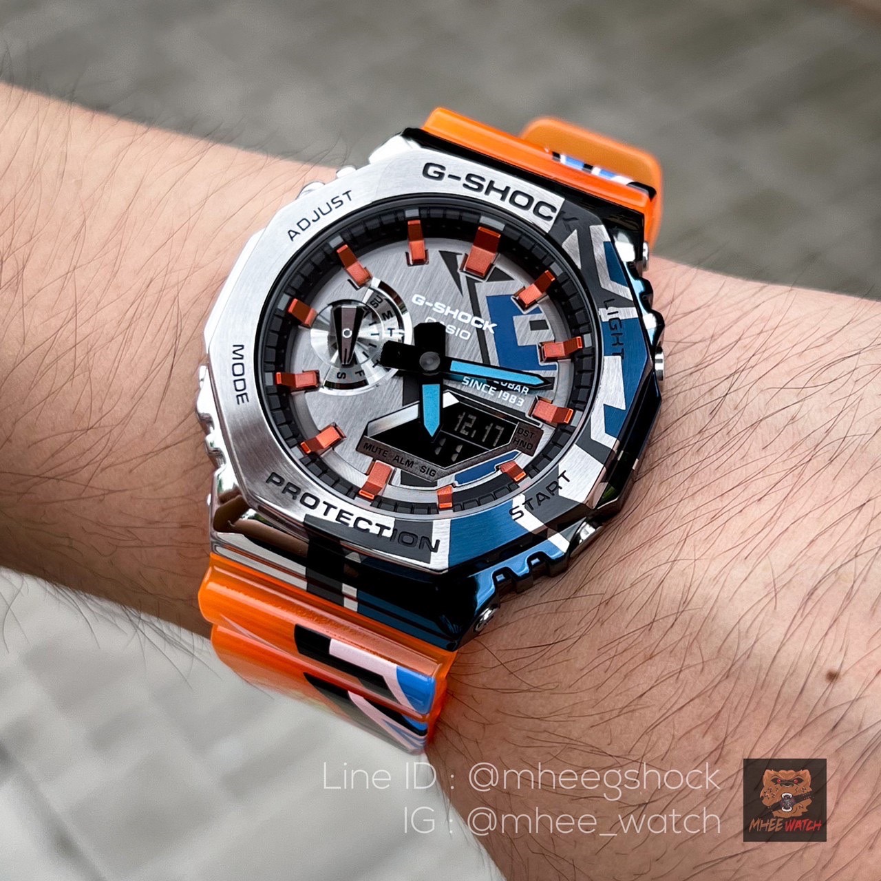 G-SHOCK Limited street Spirit Graffiti GM-2100SS-1A Rare item