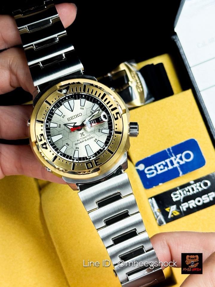 SEIKO PROSPEX ZIMBE LIMITED EDITION NO.13 ฉลามวาฬตัวที่13 ผลิตเพียง999เรือนในโลก ราคาดีมาก