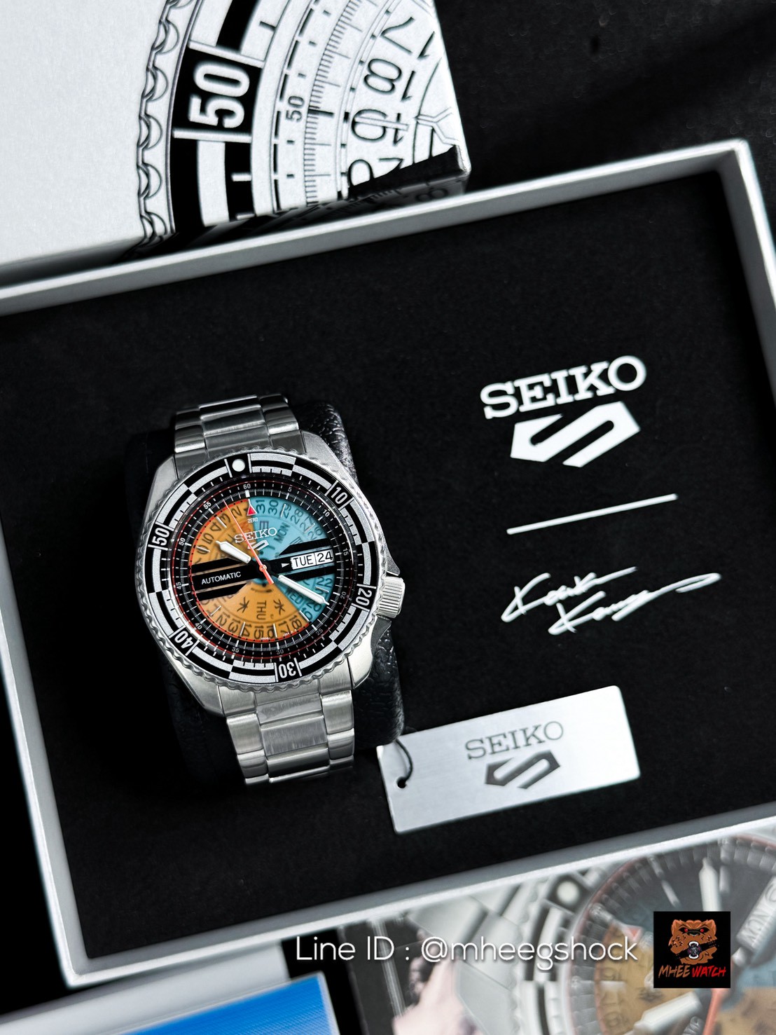 Seiko 5 Sports Kosuke Kawamura Limited Edition Super Rare item 3000เรือนในโลก รุ่น SRPJ41K1