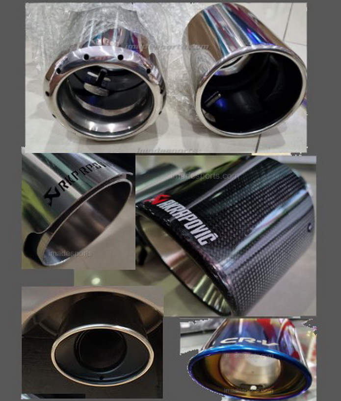 ปลายท่อสเตนเลส CRV G3 Euro Style 2007-2012