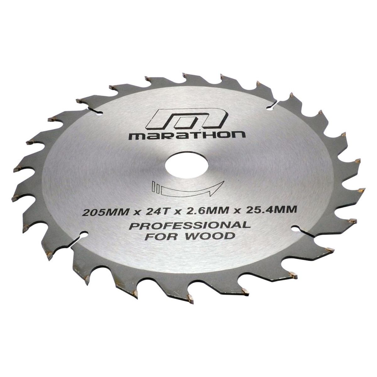 MARATHON ใบตัดไม้ฟันคาร์ไบค์ 8นิ้ว(205mm) ใบเลื่อยวงเดือน 8นิ้ว (24ฟัน 40ฟัน)