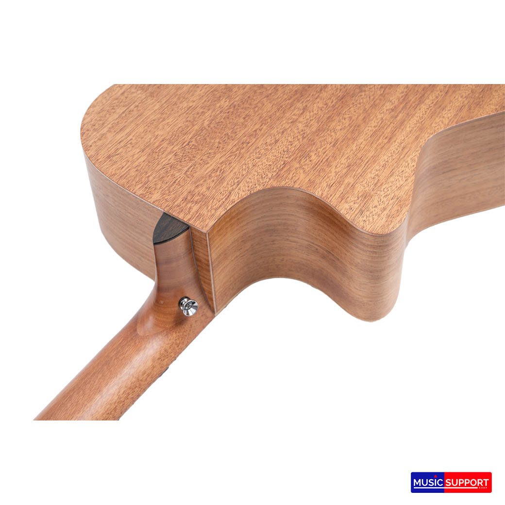 Kazuki Acoustic Electric Bass เบสโปร่งไฟฟ้า Top Solid รุ่น SOUL ABASS + กระเป๋า