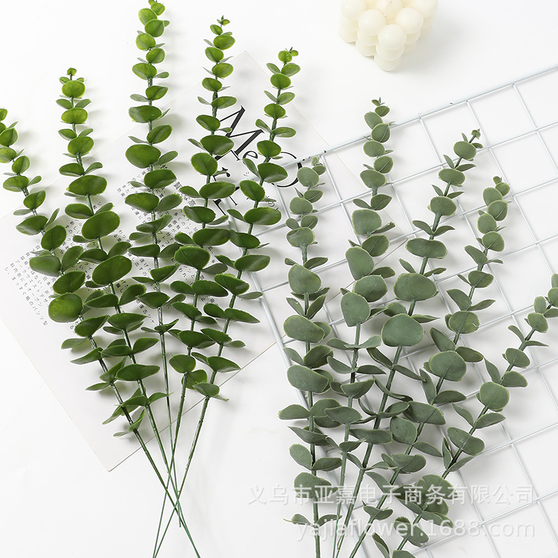 ใบยูคาลิปตัส Eucalyptus ใบไม้ปลอม ใบไม้ตกแต่งห้อง ใบไม้ปลอมสวยๆ ST502E807
