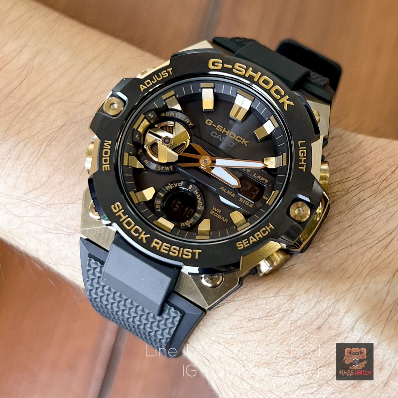 G-Steel New Arrivals Bluetooth Carbon Core Guard Slim Limited Gold Black GST-B400GB-1A9