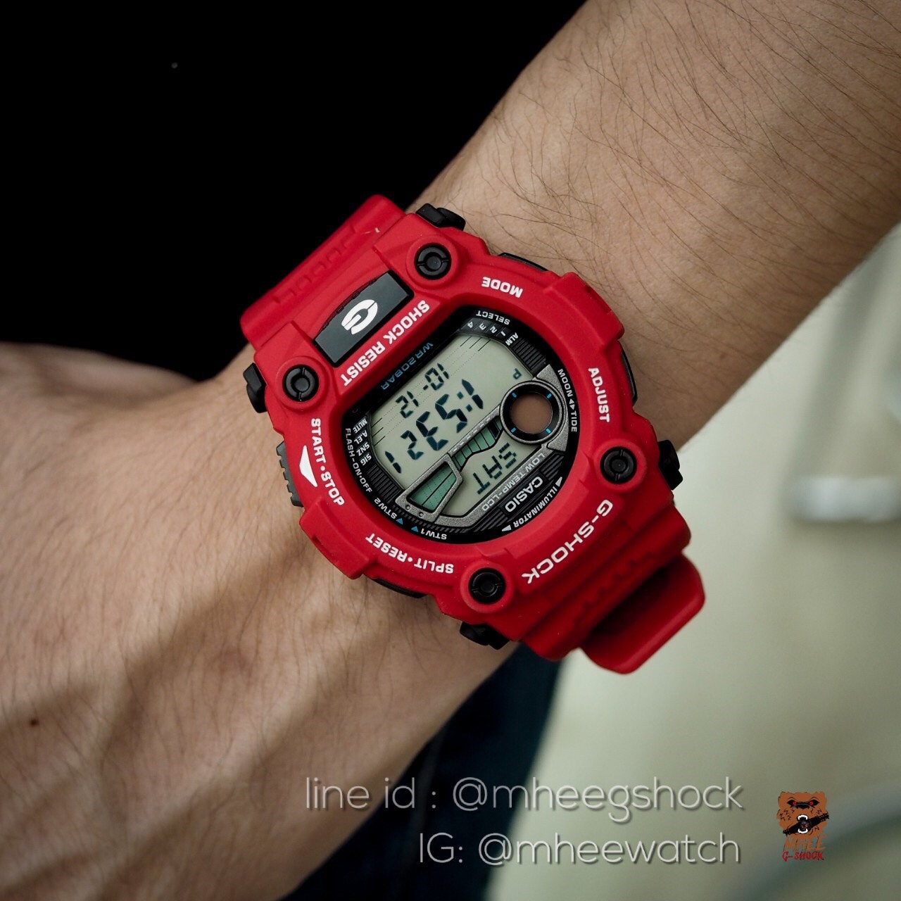 gshock G-7900A-4 red Edition เลิกผลิตแล้วหายากกว่าLimited