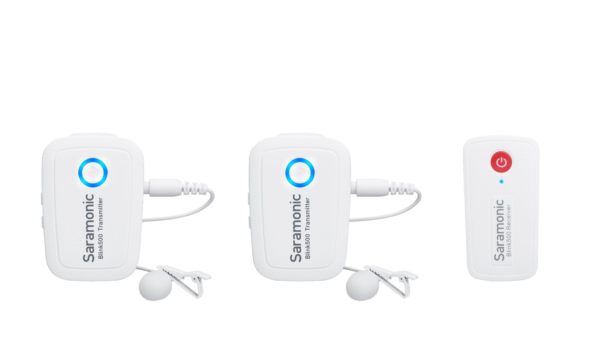 Saramonic Blink500 B2W ไมโครโฟนไร้สาย คลื่น2.4GHz สำหรับกล้องและสมาร์ทโฟน (1 ตัวรับ 2 ตัวส่ง)
