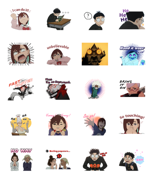 ขายสติกเกอร์ไลน์ Dan Da Dan