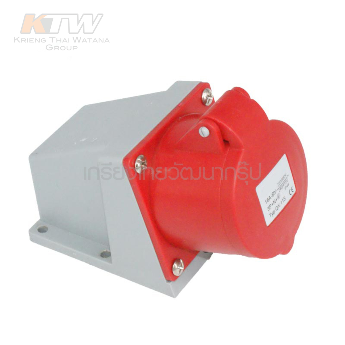 MARATHON เพาเวอร์ปลั๊ก-เมียติดผนัง 16A3P+N+E รุ่น IP44