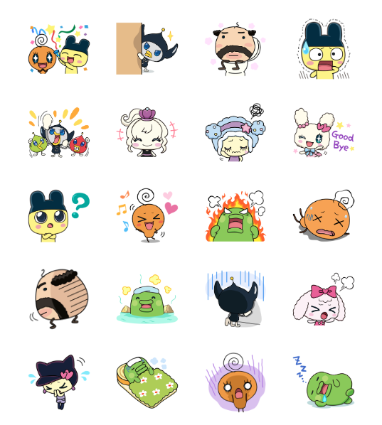 ขายสติกเกอร์ไลน์ Tamagotchi!