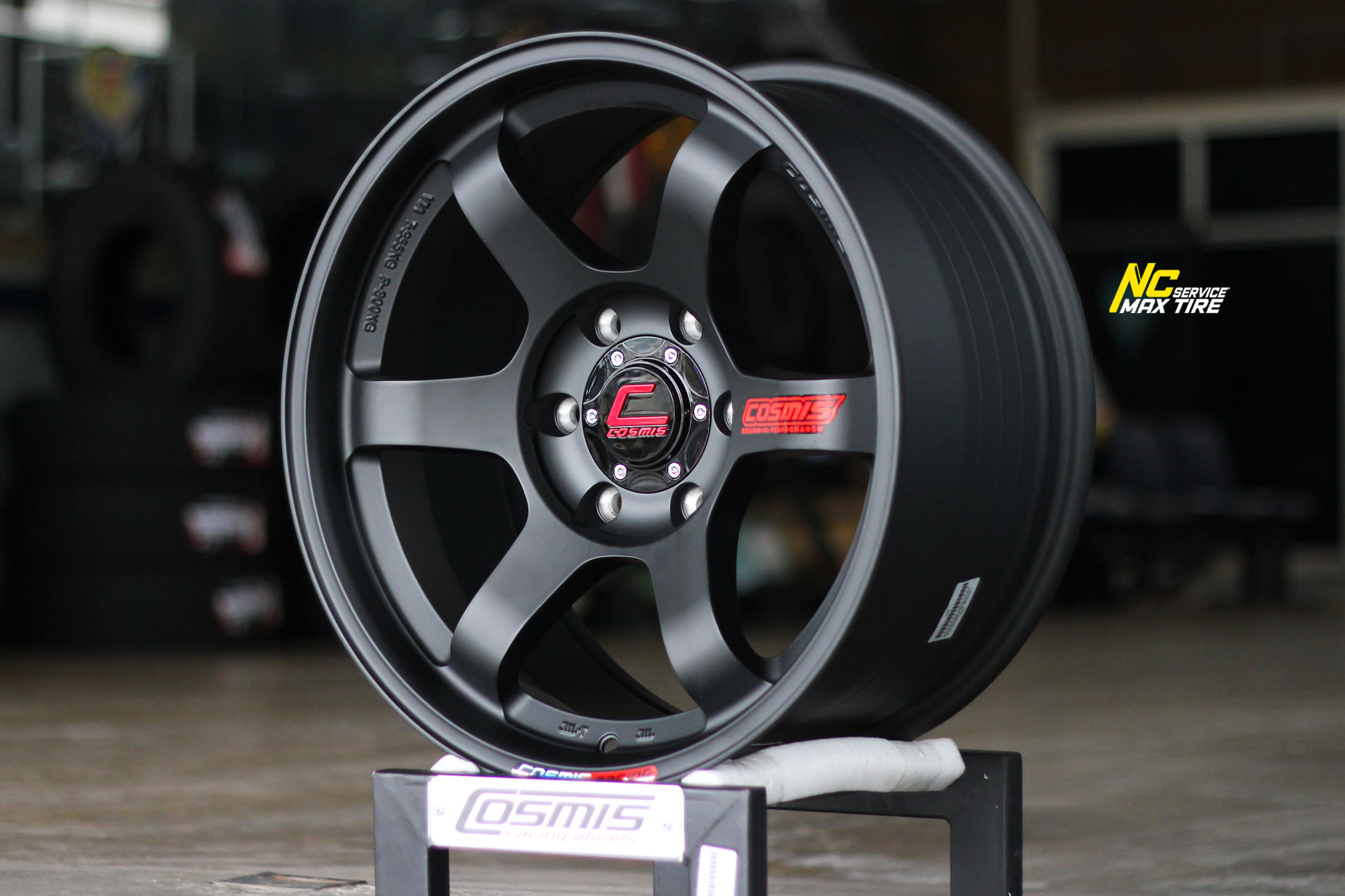 ล้อแม็กขอบ18 / Cosmis / RG-06S / ก้านยก / ออฟ15 / 18x9.0 6H139.7 ET15