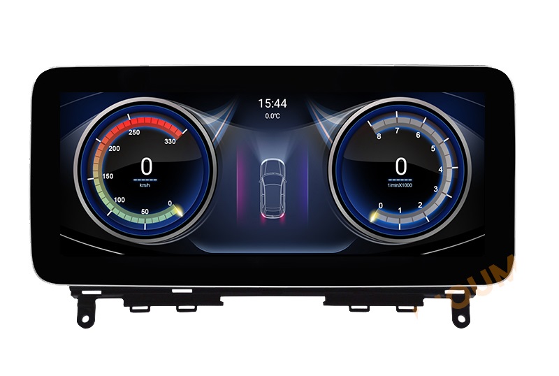 Benz C Class W204 2008-2014 4 + 64G 10.25 'IPS HDM จอแอนดรอยตรงรุ่นโครตแรง RAM 4GB ROM 64GB CARPLAY Youtube