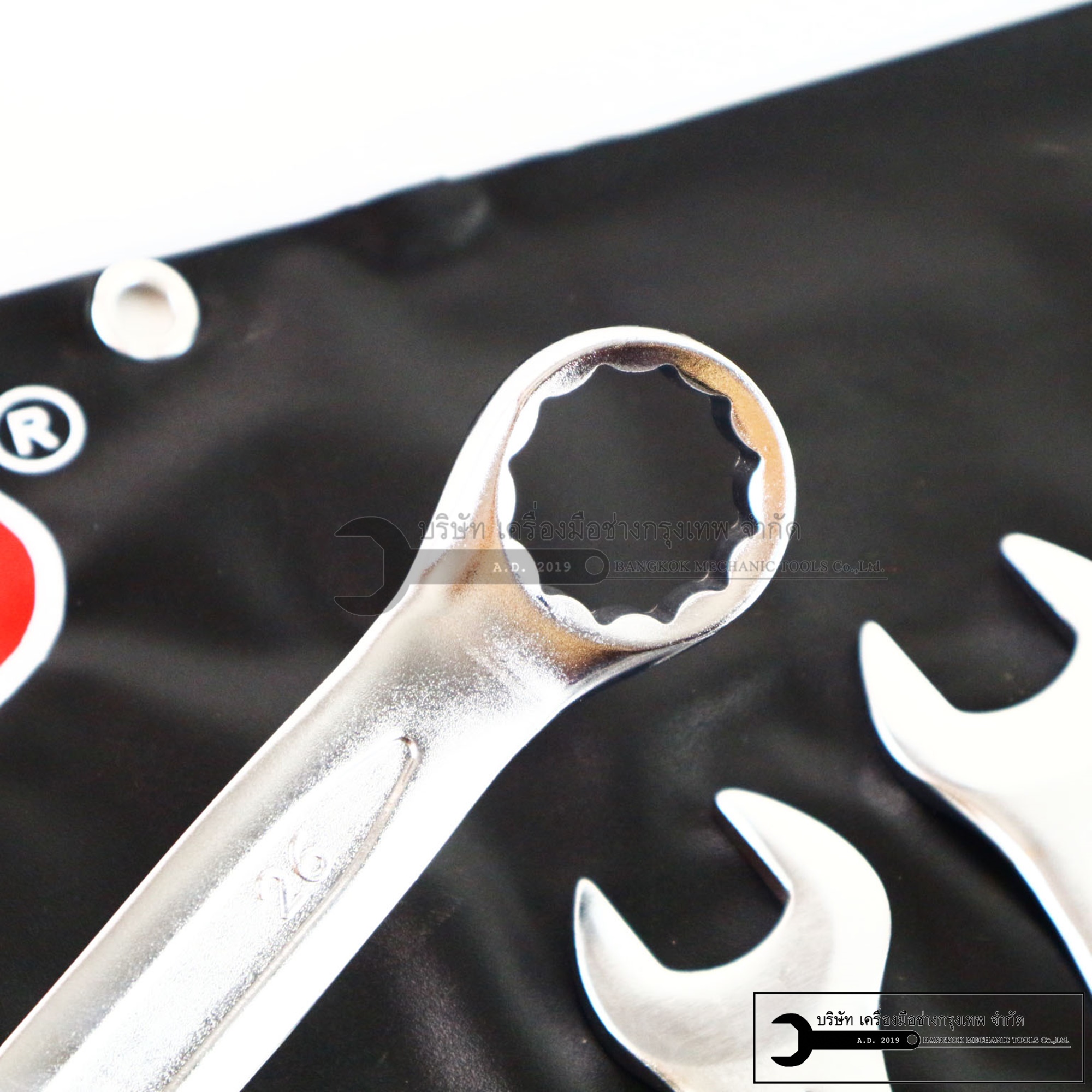 ประแจแหวนข้าง SOLO รุ่น 9014 เบอร์ 8-26 เกรด CRV ทรงเยอรมัน