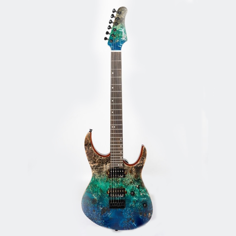 กีต้าร์ไฟฟ้า Kazuki Dragon Series สี Blue